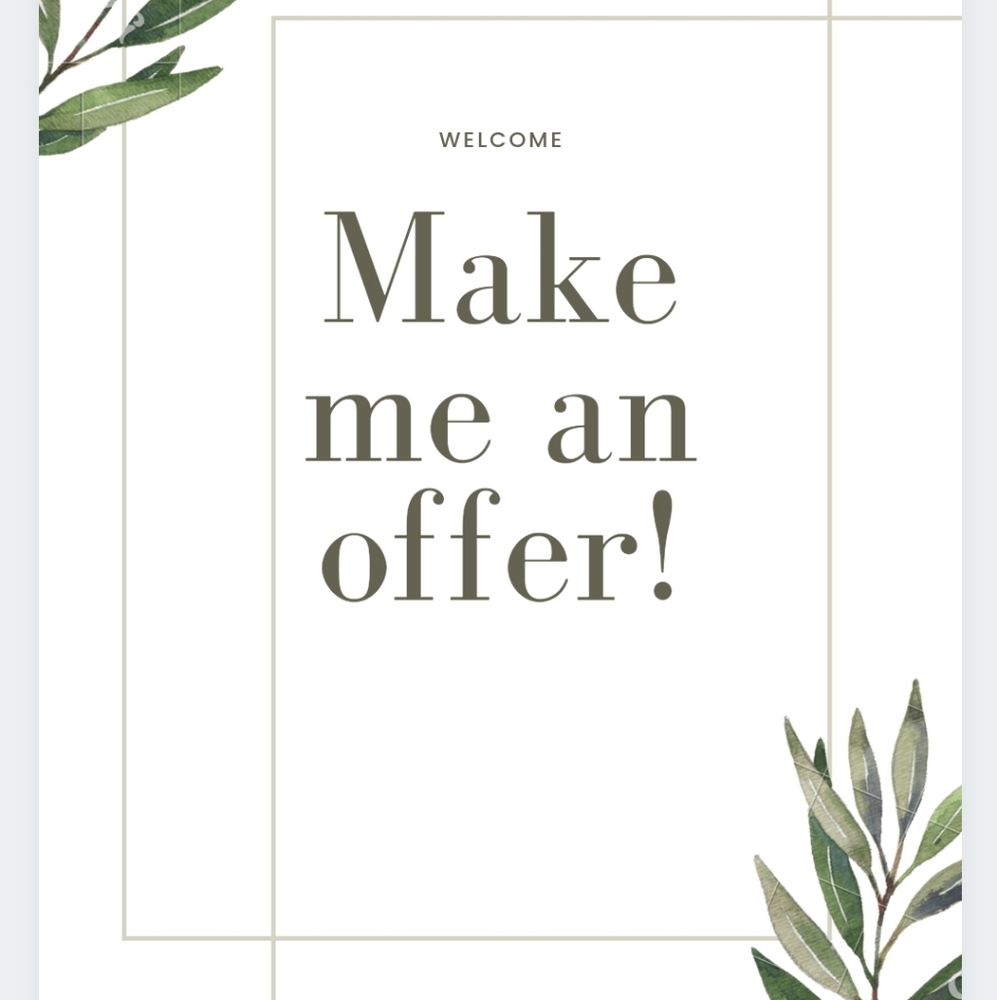 💛Don't like the price? Make me an offer 💛